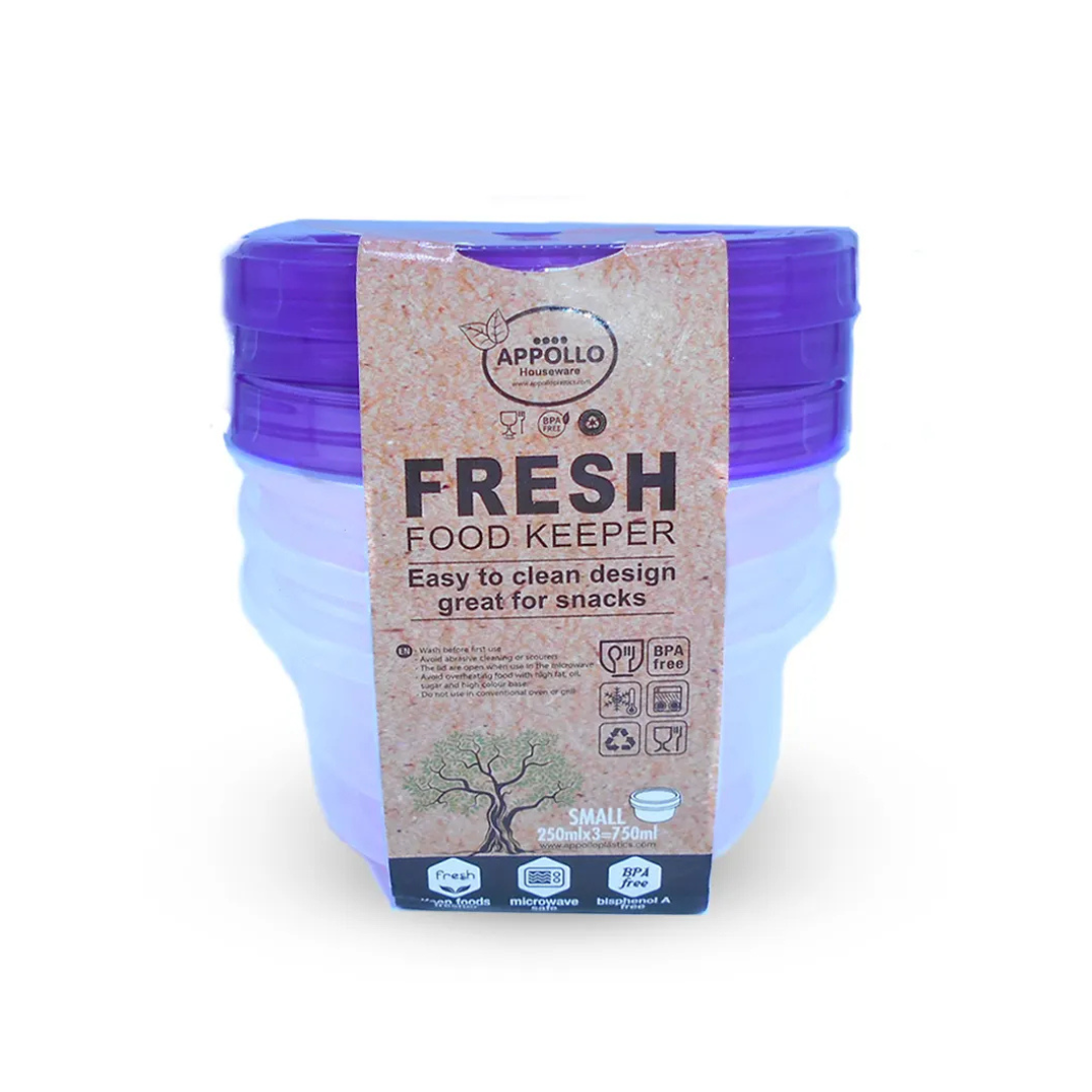 Fresh Food Container Pack of 6 Small